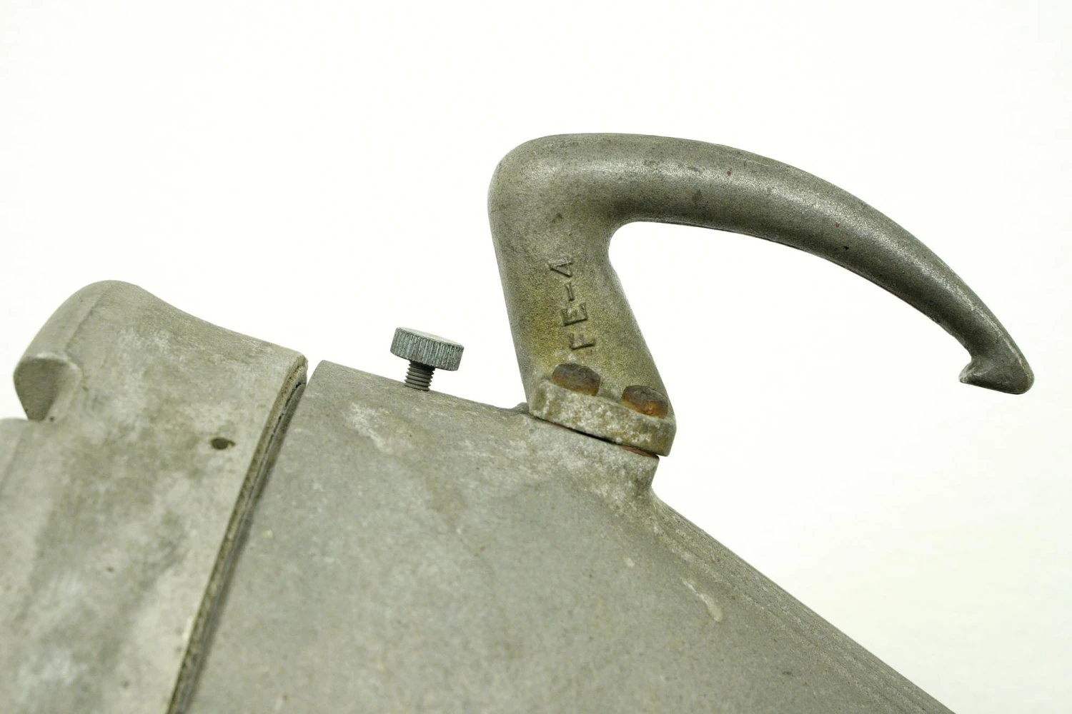 Early 20th Century Salvaged Pyle Cast Aluminum Nautical Spotlight 13 Early 20th Century Salvaged Pyle Cast Aluminum Nautical Spotlight - Image 11