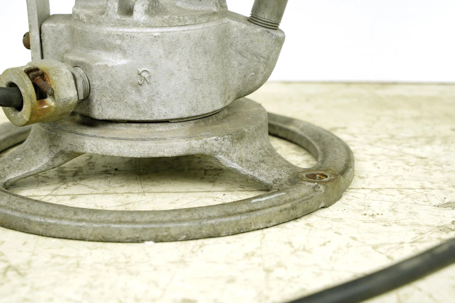 Early 20th Century Salvaged Pyle Cast Aluminum Nautical Spotlight 18 Early 20th Century Salvaged Pyle Cast Aluminum Nautical Spotlight - Image 16