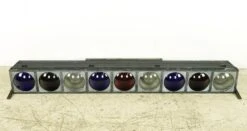 Vintage 56.25 In. Red, White & Blue Lens Steel Frame Stage Lights 20 Vintage 56.25 In. Red, White & Blue Lens Steel Frame Stage Lights -OGT Sale Store q284162 05