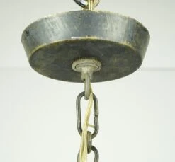 Wrought Iron 12 Arm Hammered Shield Motif Medieval Chandelier -OGT Sale Store q284215 09