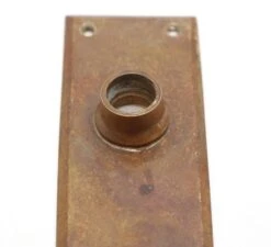 Pair Of Vintage 7 In. Brass Door Back Plates 9 Pair Of Vintage 7 In. Brass Door Back Plates -OGT Sale Store q284254 04