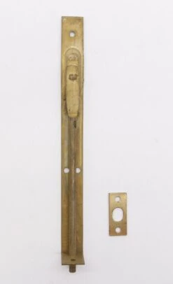 Modern 8.125 In. Brass Plated Flush Mount Floor Bolt 13 Modern 8.125 In. Brass Plated Flush Mount Floor Bolt -OGT Sale Store q284266 06