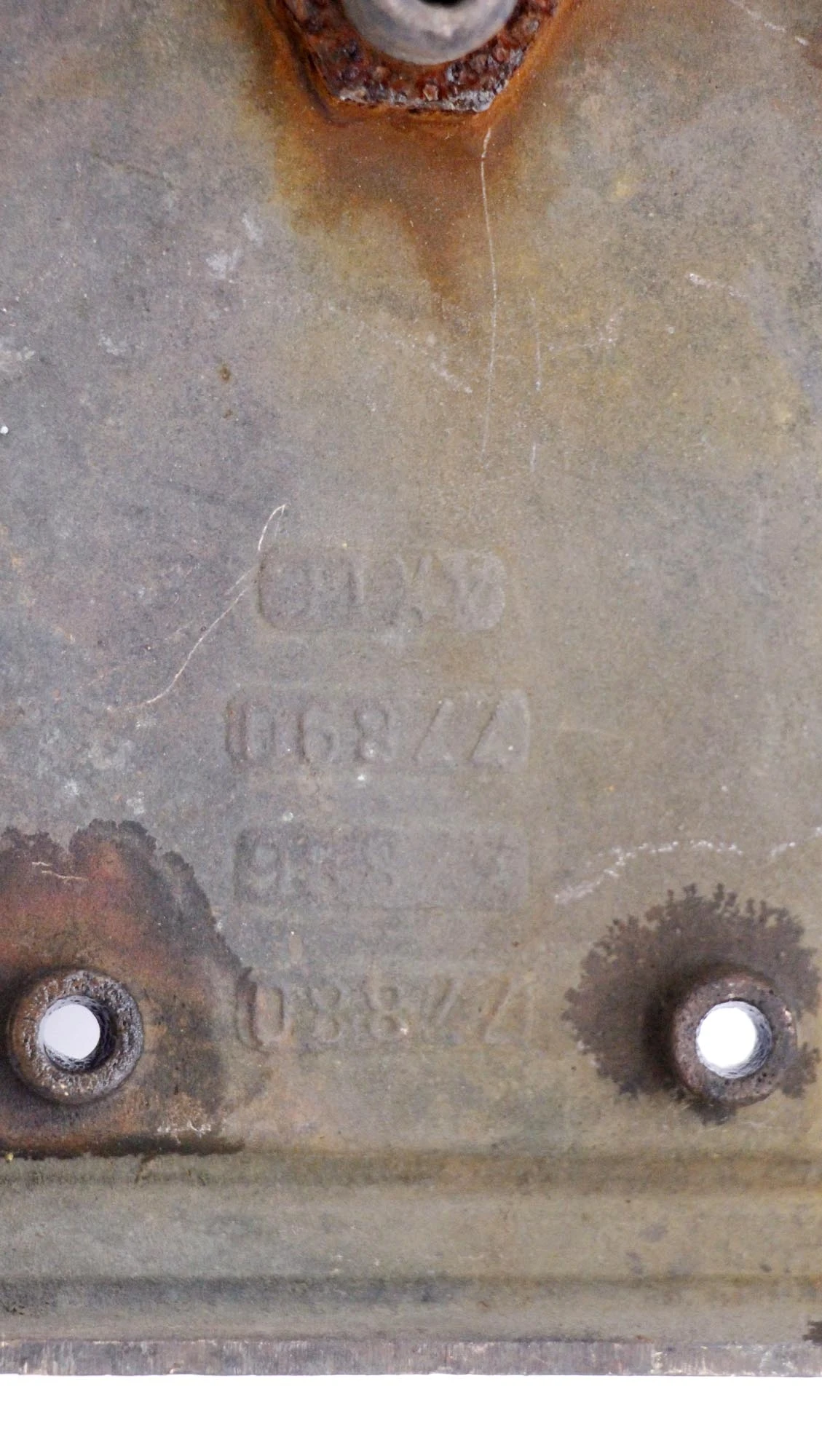 Antique Art Deco Bronze Corbin Door Pull With Lock Insert 11 Antique Art Deco Bronze Corbin Door Pull With Lock Insert - Image 9