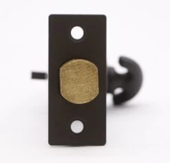 Newly Made Black Finished Brass Privacy Door Deadbolt Latch -OGT Sale Store q284293 05