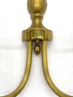 Traditional Polished Bronze Double Arm Wall Sconce -OGT Sale Store q284362 05