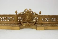 Antique 4 Ft. French Brass Fireplace Fender 30 Antique 4 Ft. French Brass Fireplace Fender -OGT Sale Store q284380 13