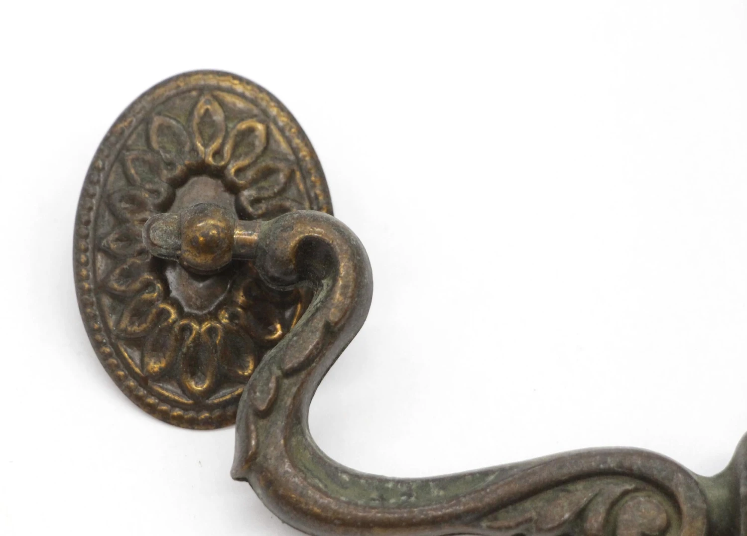 Pair Of Victorian Style 6.25 In. Brass Bridge Drawer Pulls 7 Pair Of Victorian Style 6.25 In. Brass Bridge Drawer Pulls - Image 5