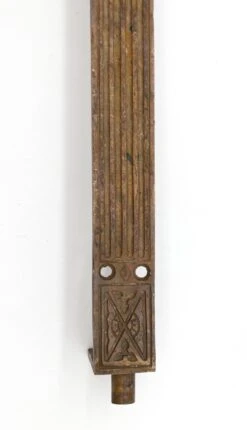 Antique 30 In. Bronze Aesthetic Recessed Floor Door Bolt 15 Antique 30 In. Bronze Aesthetic Recessed Floor Door Bolt -OGT Sale Store q284458 05