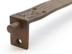 Antique 30 In. Bronze Aesthetic Recessed Floor Door Bolt 18 Antique 30 In. Bronze Aesthetic Recessed Floor Door Bolt -OGT Sale Store q284458 08