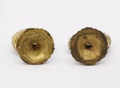 Pair Of Vintage 1.25 In. Hexagon Scalloped Brass Cabinet Drawer Knobs 10 Pair Of Vintage 1.25 In. Hexagon Scalloped Brass Cabinet Drawer Knobs -OGT Sale Store q284464 04