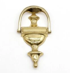 Old New Traditional Lacquered Polished Brass Door Knocker -OGT Sale Store q284477 06