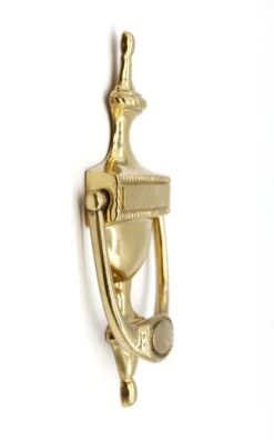 Old New Traditional Lacquered Polished Brass Door Knocker -OGT Sale Store q284477 07