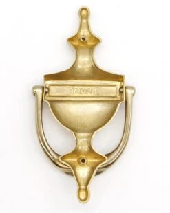 Old New Traditional Lacquered Polished Brass Door Knocker -OGT Sale Store q284477 09