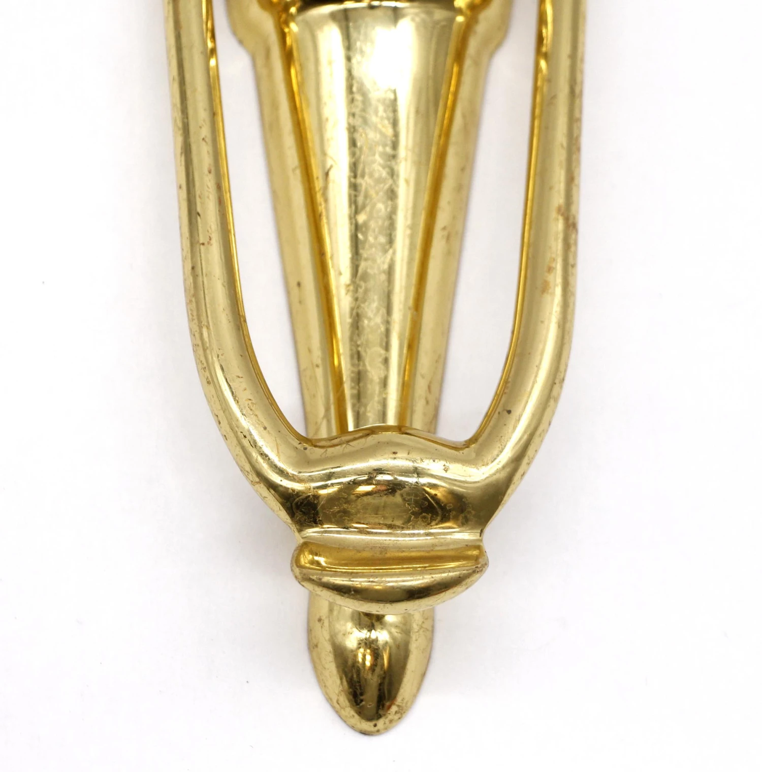 Vintage Traditional Polished Brass Door Knocker 6 Vintage Traditional Polished Brass Door Knocker - Image 4