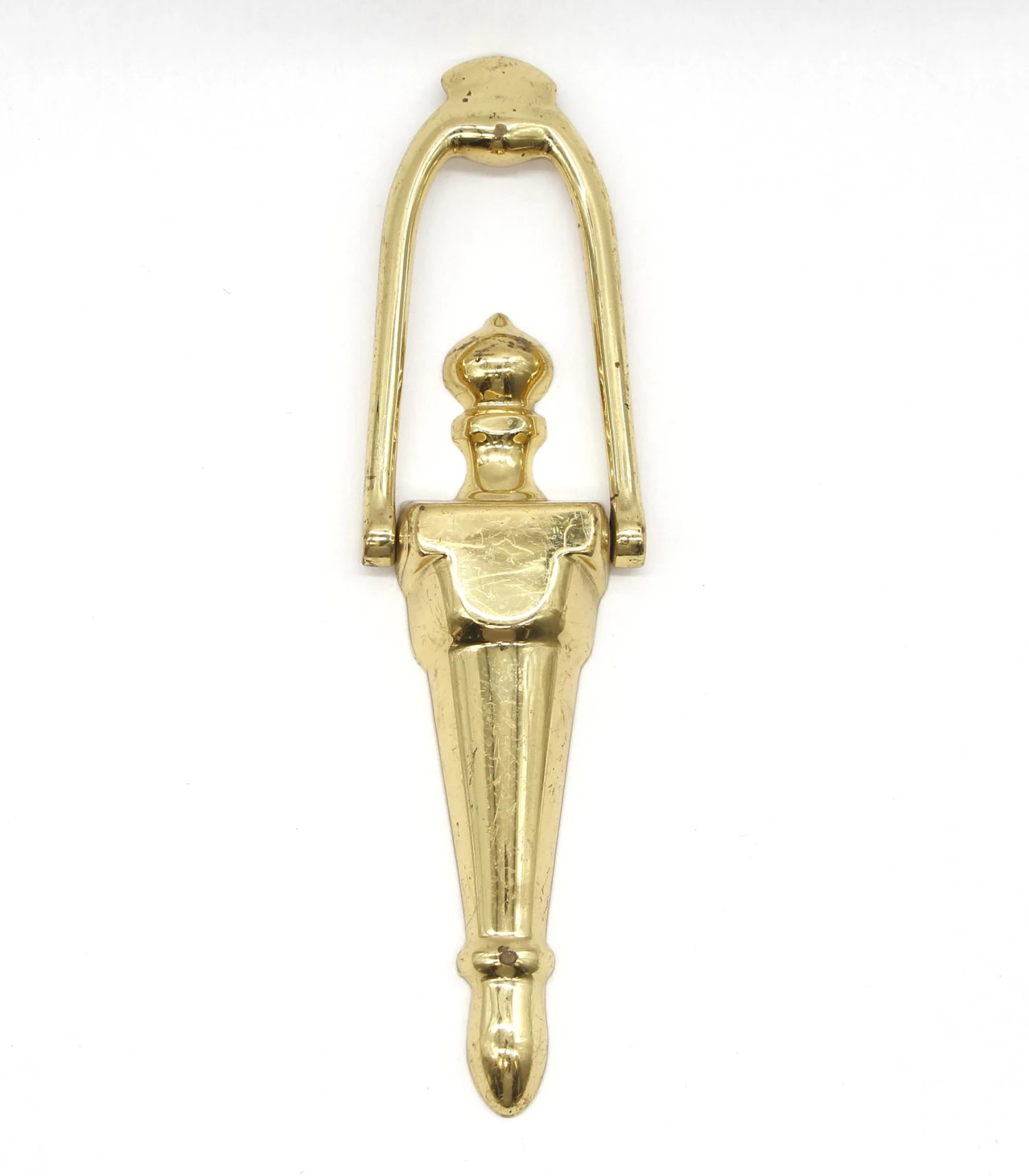 Vintage Traditional Polished Brass Door Knocker 7 Vintage Traditional Polished Brass Door Knocker - Image 5