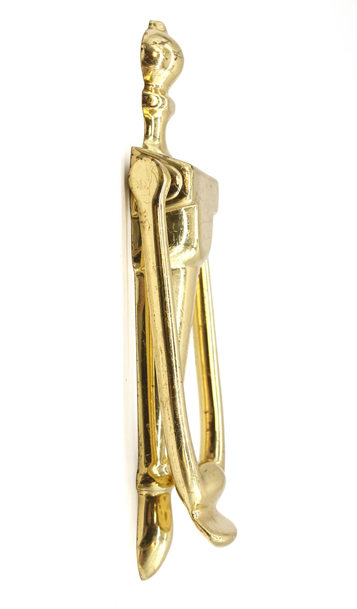 Vintage Traditional Polished Brass Door Knocker 8 Vintage Traditional Polished Brass Door Knocker - Image 6