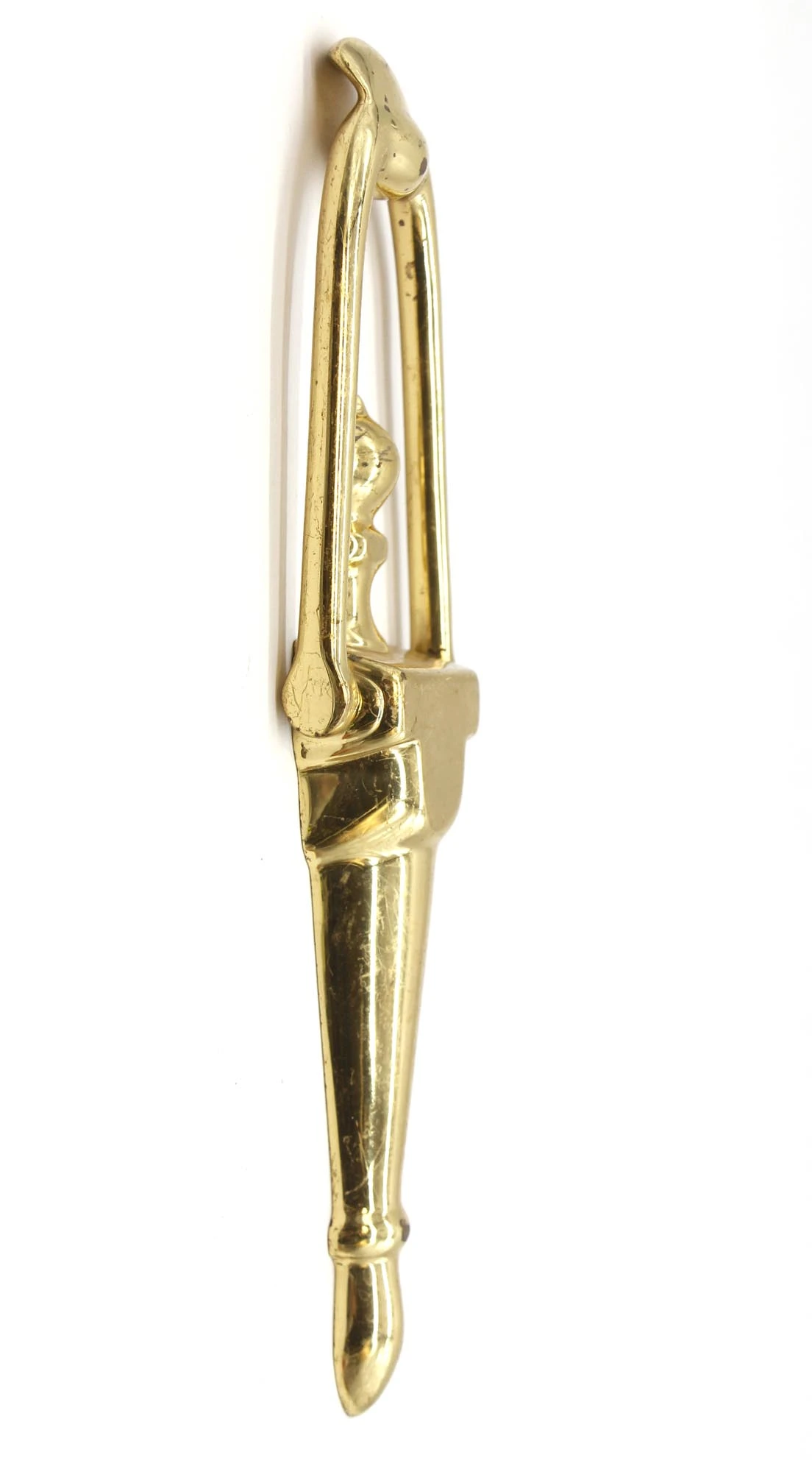 Vintage Traditional Polished Brass Door Knocker 9 Vintage Traditional Polished Brass Door Knocker - Image 7