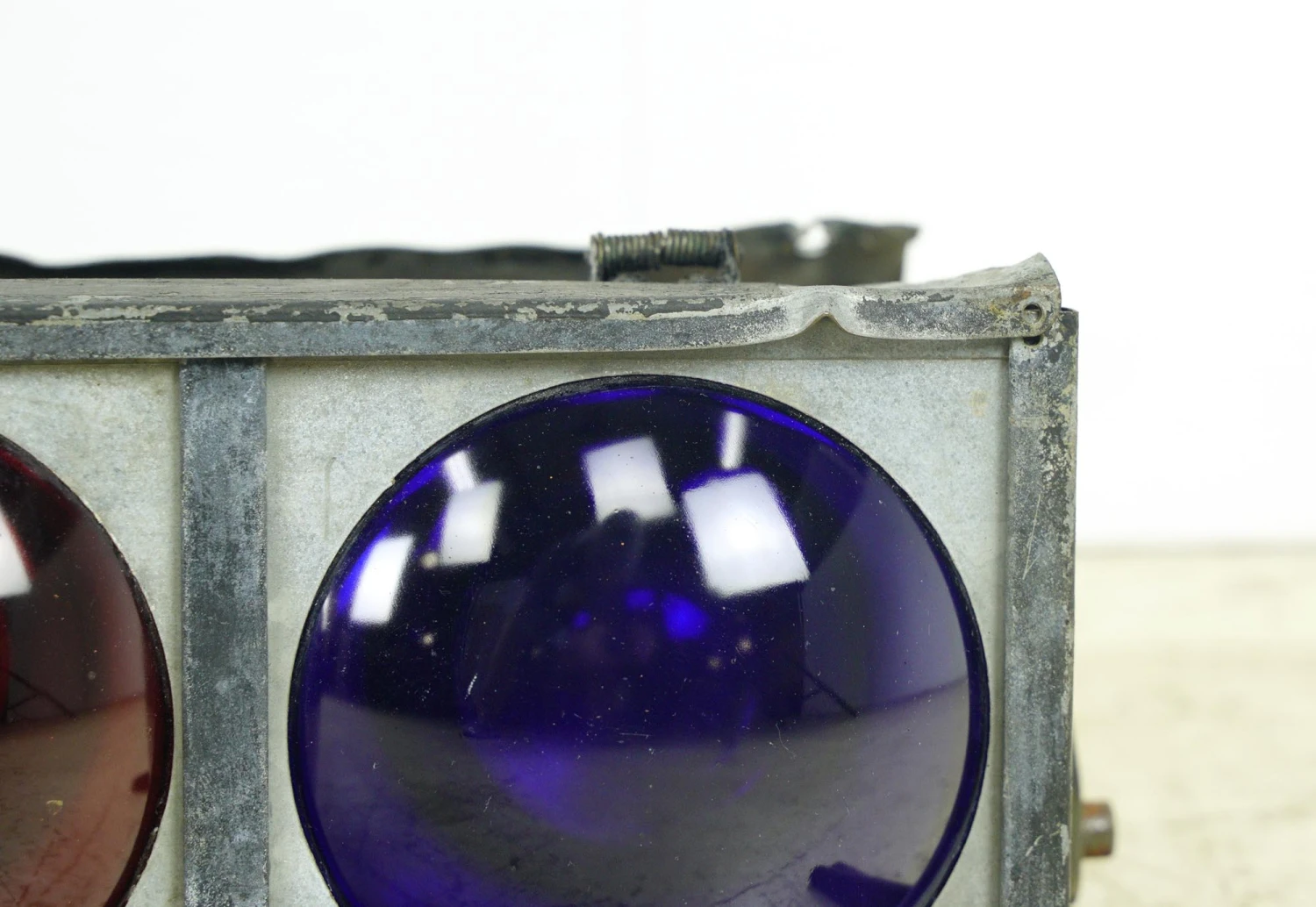 Vintage Red, White & Blue Lens 56 In. Steel Frame Stage Lights 7 Vintage Red, White & Blue Lens 56 In. Steel Frame Stage Lights - Image 5