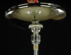 Industrial 13.5 In. Glass Holophane Nickel Pole Pendant Light 20 Industrial 13.5 In. Glass Holophane Nickel Pole Pendant Light -OGT Sale Store q284563 09