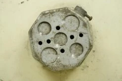 The Plaza Hotel Steel & Glass Industrial 16 In. Recessed Ceiling Light -OGT Sale Store q284572 08