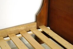 Dark Wood Tone Queen Sleigh Bed Frame 32 Dark Wood Tone Queen Sleigh Bed Frame -OGT Sale Store q284595 15