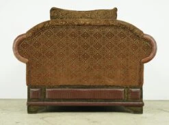 Traditional Red Leather Brown & Gold Living Room Seating Set 25 Traditional Red Leather Brown & Gold Living Room Seating Set -OGT Sale Store q284640 10