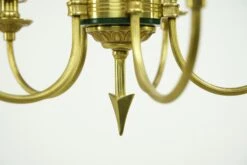 French Empire Eagle 5 Arm Brass Chandelier With Green Accents 23 French Empire Eagle 5 Arm Brass Chandelier With Green Accents -OGT Sale Store q284642 08