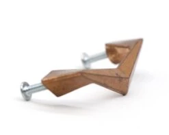 Vintage 3.5 In. Art Deco Copper Plated Brass Bridge Drawer Pull -OGT Sale Store q284662 04