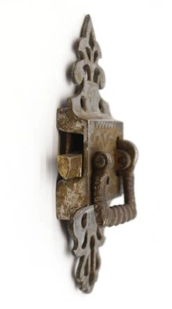 Antique Right Hand Victorian Brass Ice Box Latch 13 Antique Right Hand Victorian Brass Ice Box Latch -OGT Sale Store q284665 05