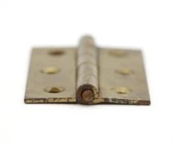 Set Of 10 Vintage 2.5 X 1.625 Brass Plated Steel Cabinet Hinges 13 Set Of 10 Vintage 2.5 X 1.625 Brass Plated Steel Cabinet Hinges -OGT Sale Store q284727 05