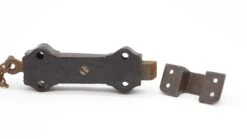 Victorian Cast Iron Spring Loaded Surface Door Bolt With Chain 11 Victorian Cast Iron Spring Loaded Surface Door Bolt With Chain -OGT Sale Store q284730 05