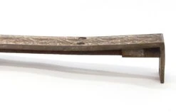 Antique 24 In. Recessed Aesthetic Bronze Floor Door Bolt -OGT Sale Store q284734 07