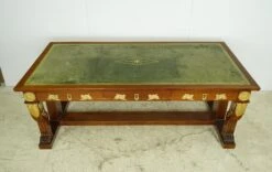 Antique French Empire Mahogany Gilt Bronze Gentleman’s Desk 22 Antique French Empire Mahogany Gilt Bronze Gentleman’s Desk -OGT Sale Store q284744 05