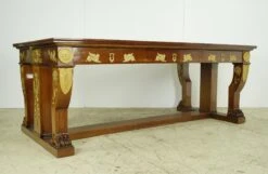 Antique French Empire Mahogany Gilt Bronze Gentleman’s Desk 31 Antique French Empire Mahogany Gilt Bronze Gentleman’s Desk -OGT Sale Store q284744 14
