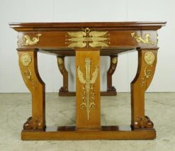 Antique French Empire Mahogany Gilt Bronze Gentleman’s Desk 33 Antique French Empire Mahogany Gilt Bronze Gentleman’s Desk -OGT Sale Store q284744 16