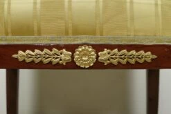 Antique French Empire Figural Gilt Brass Mahogany Armchair 23 Antique French Empire Figural Gilt Brass Mahogany Armchair -OGT Sale Store q284762 08