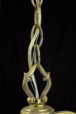 French Brass & Glass 4 Light Round Lantern Pendant Light 19 French Brass & Glass 4 Light Round Lantern Pendant Light -OGT Sale Store q284796 06