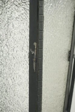 Antique Traditional Steel Black Pebbled Glass Hanging Outdoor Lantern Light -OGT Sale Store q284819 08