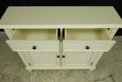 Traditional Ballard Designs Off White Wood Storage Cabinet -OGT Sale Store q284820 06