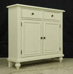 Traditional Ballard Designs Off White Wood Storage Cabinet -OGT Sale Store q284820 07