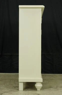 Traditional Ballard Designs Off White Wood Storage Cabinet -OGT Sale Store q284820 09