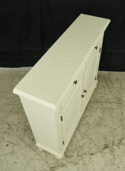 Traditional Ballard Designs Off White Wood Storage Cabinet -OGT Sale Store q284820 10