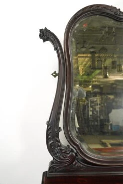 French Provincial 5 Drawer Beveled Mirror Mahogany Dresser 24 French Provincial 5 Drawer Beveled Mirror Mahogany Dresser -OGT Sale Store q284845 07