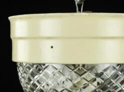 Antique Glass 8.75 In. Brass & Steel Flush Mount Light 12 Antique Glass 8.75 In. Brass & Steel Flush Mount Light -OGT Sale Store q284869 04