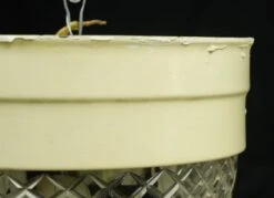 Antique Glass 8.75 In. Brass & Steel Flush Mount Light 14 Antique Glass 8.75 In. Brass & Steel Flush Mount Light -OGT Sale Store q284869 06