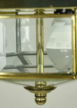 Traditional Brass Plated Beveled Glass Flush Mount Ceiling Light -OGT Sale Store q284879 06