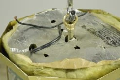 Traditional Brass Plated Beveled Glass Flush Mount Ceiling Light -OGT Sale Store q284879 08