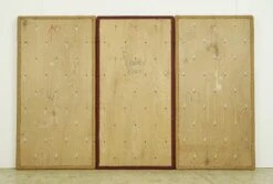 Set Of 3 Tan & Red Soundproof Faux Leather Wall Panels 37.25 X 19 20 Set Of 3 Tan & Red Soundproof Faux Leather Wall Panels 37.25 X 19 -OGT Sale Store q284889 07