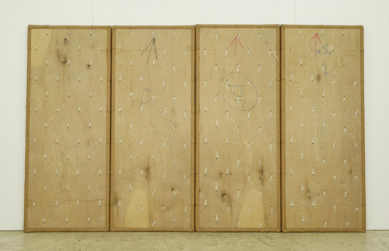 Set Of 4 Soundproof Tan Faux Leather Wall Panels 48.125 X 19.5 13 Set Of 4 Soundproof Tan Faux Leather Wall Panels 48.125 X 19.5 - Image 11