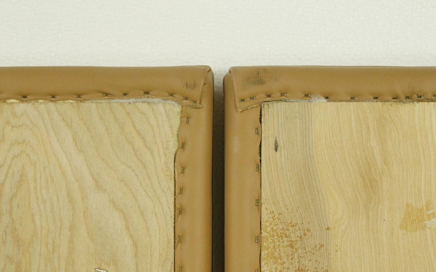 Pair Of Soundproof Tan Faux Leather Wall Panels 74.25 X 11.375 12 Pair Of Soundproof Tan Faux Leather Wall Panels 74.25 X 11.375 - Image 10